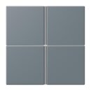 Jung LC404TSA251 Tastensatz 4-fach F40 LC4320H Gris 59...