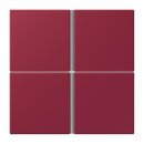 Jung LC404TSA255 Tastensatz 4-fach F40 LC4320M Le Rubis...