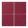 Jung LC404TSA255 Tastensatz 4-fach F40 LC4320M Le Rubis Les Couleurs® Le Corbusier