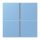 Jung LC404TSA256 Tastensatz 4-fach F40 LC4320N Bleu Céruléen 59 Les Couleurs® Le Corbusier