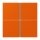 Jung LC404TSA260 Tastensatz 4-fach F40 LC4320S Orange Vif Les Couleurs® Le Corbusier
