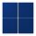 Jung LC404TSA261 Tastensatz 4-fach F40 LC4320T Bleu Outremer Foncé Les Couleurs® Le Corbusier