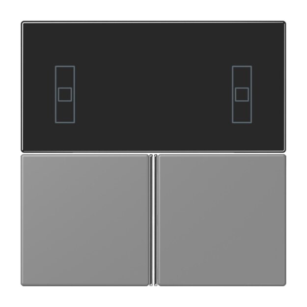 Jung LC4093TSA203 KNX Tastensatz für Komfortregler LC32011 Gris 31 Les Couleurs® Le Corbusier