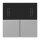 Jung LC4093TSA204 KNX Tastensatz für Komfortregler LC32012 Gris Moyen Les Couleurs® Le Corbusier