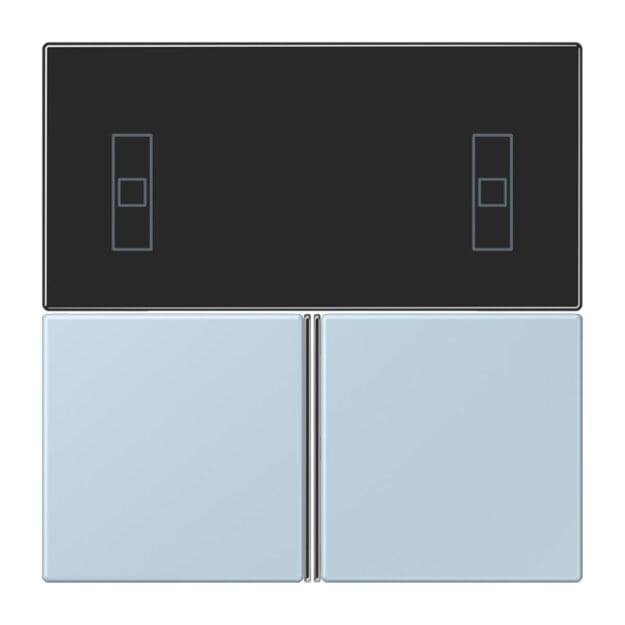 Jung LC4093TSA208 KNX Tastensatz für Komfortregler LC32022 Outremerclair Les Couleurs® Le Corbusier