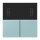 Jung LC4093TSA214 KNX Tastensatz für Komfortregler LC32033 Céruléen Clair Les Couleurs® Le Corbusier