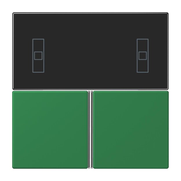 Jung LC4093TSA219 KNX Tastensatz für Komfortregler LC32050 Vert Foncé Les Couleurs® Le Corbusier