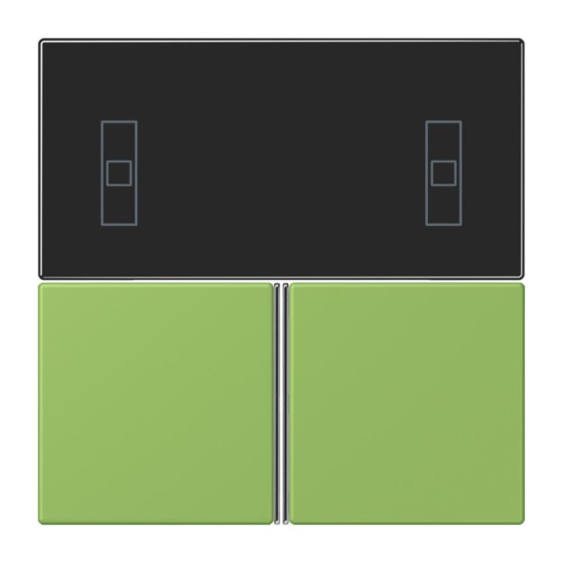 Jung LC4093TSA220 KNX Tastensatz für Komfortregler LC32051 Vert 31 Les Couleurs® Le Corbusier