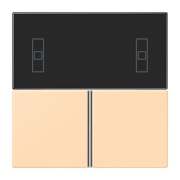 Jung LC4093TSA223 KNX Tastensatz für Komfortregler LC32060 Ocre Les Couleurs® Le Corbusier