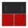 Jung LC4093TSA227 KNX Tastensatz für Komfortregler LC32090 Rouge Vermillon 31 Les Couleurs® Le Corbusier