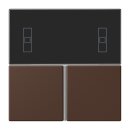 Jung LC4093TSA239 KNX Tastensatz für Komfortregler...