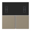 Jung LC4093TSA242 KNX Tastensatz für Komfortregler...