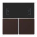 Jung LC4093TSA252 KNX Tastensatz für Komfortregler...