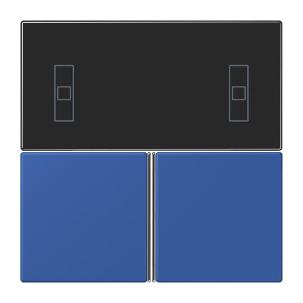 Jung LC4093TSA253 KNX Tastensatz für Komfortregler LC4320K Bleu Outremer 59 Les Couleurs® Le Corbusier