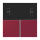 Jung LC4093TSA255 KNX Tastensatz für Komfortregler...