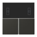 Jung LC4093TSA259 KNX Tastensatz für Komfortregler...