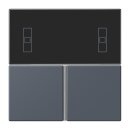 Jung LC4093TSA262 KNX Tastensatz für Komfortregler...
