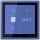 Jung LC459D1S206 KNX Raumcontroller LS TOUCH Secure LC32020 Bleu Outremer 31 Les Couleurs® Le Corbusier