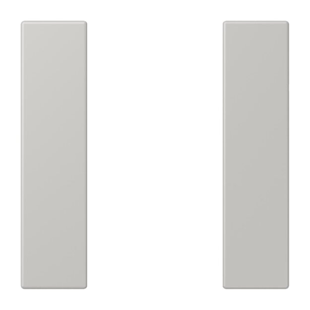 Jung LC501TSA205 Tastensatz 1-fach F50 LC32013 (Thermoplast lackiert) Gris Clair 31 Les Couleurs® Le Corbusier