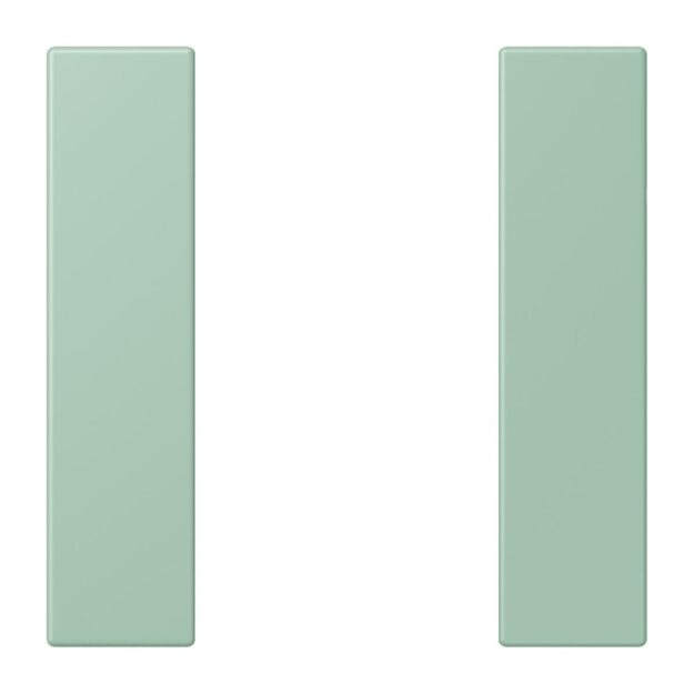 Jung LC501TSA217 Tastensatz 1-fach F50 LC32041 (Thermoplast lackiert) Vert Anglais Clair Les Couleurs® Le Corbusier