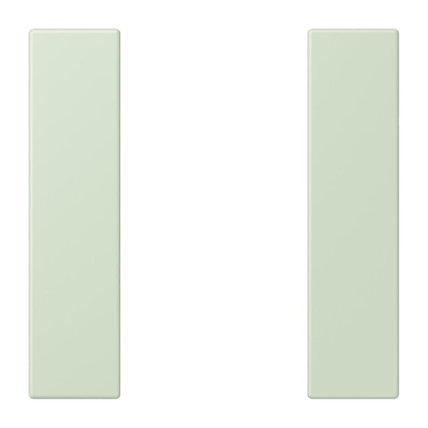 Jung LC501TSA218 Tastensatz 1-fach F50 LC32042 (Thermoplast lackiert) Vert Anglâis Pale Les Couleurs® Le Corbusier