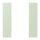 Jung LC501TSA218 Tastensatz 1-fach F50 LC32042 (Thermoplast lackiert) Vert Anglâis Pale Les Couleurs® Le Corbusier