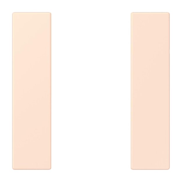 Jung LC501TSA226 Tastensatz 1-fach F50 LC32082 (Thermoplast lackiert) Orange Pâle Les Couleurs® Le Corbusier