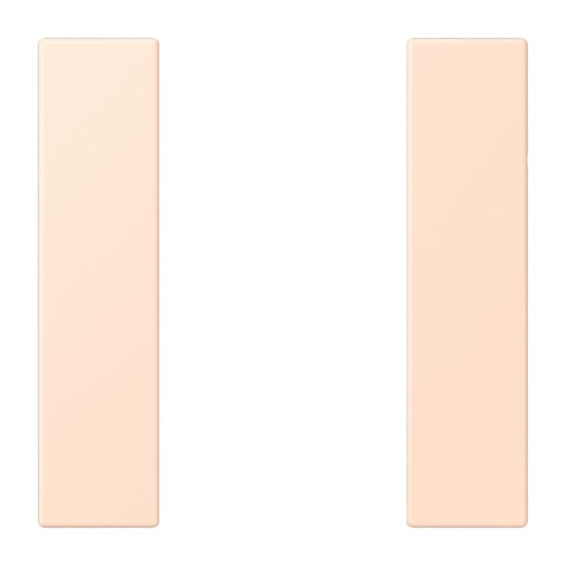 Jung LC501TSA228 Tastensatz 1-fach F50 LC32091 (Thermoplast lackiert) Rose Pâle Les Couleurs® Le Corbusier