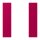 Jung LC501TSA230 Tastensatz 1-fach F50 LC32101 (Thermoplast lackiert) Rouge Rubia Les Couleurs® Le Corbusier