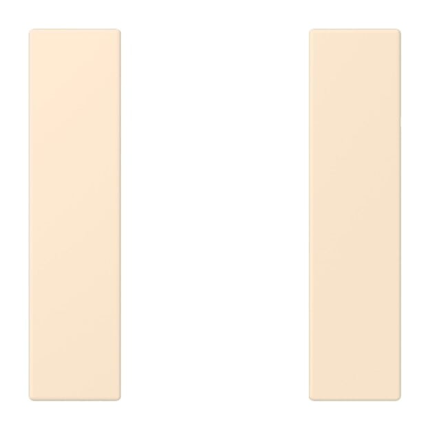 Jung LC501TSA245 Tastensatz 1-fach F50 LC4320B (Thermoplast lackiert) Blanc Ivoire Les Couleurs® Le Corbusier