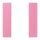 Jung LC501TSA246 Tastensatz 1-fach F50 LC4320C (Thermoplast lackiert) Rose Vif Les Couleurs® Le Corbusier