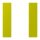 Jung LC501TSA249 Tastensatz 1-fach F50 LC4320F (Thermoplast lackiert) Vert Olive Vif Les Couleurs® Le Corbusier