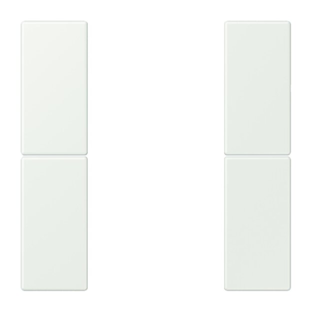 Jung LC502TSA210 Tastensatz 2-fach F50 LC32024 (Thermoplast lackiert) Outremer Gris Les Couleurs® Le Corbusier