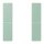 Jung LC502TSA217 Tastensatz 2-fach F50 LC32041 (Thermoplast lackiert) Vert Anglais Clair Les Couleurs® Le Corbusier