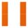 Jung LC502TSA224 Tastensatz 2-fach F50 LC32080 (Thermoplast lackiert) Orange Les Couleurs® Le Corbusier