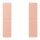 Jung LC502TSA231 Tastensatz 2-fach F50 LC32102 (Thermoplast lackiert) Rose Clair Les Couleurs® Le Corbusier