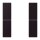 Jung LC502TSA248 Tastensatz 2-fach F50 LC4320E (Thermoplast lackiert) Noir DIvoire Les Couleurs® Le Corbusier