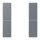 Jung LC502TSA251 Tastensatz 2-fach F50 LC4320H (Thermoplast lackiert) Gris 59 Les Couleurs® Le Corbusier