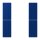 Jung LC502TSA261 Tastensatz 2-fach F50 LC4320T (Thermoplast lackiert) Bleu Outremer Foncé Les Couleurs® Le Corbusier