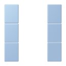 Jung LC503TSA207 Tastensatz 3-fach F50 LC32021...