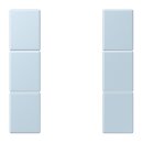 Jung LC503TSA208 Tastensatz 3-fach F50 LC32022...