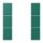 Jung LC503TSA216 Tastensatz 3-fach F50 LC32040 (Thermoplast lackiert) Vert Anglais Les Couleurs® Le Corbusier