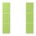 Jung LC503TSA221 Tastensatz 3-fach F50 LC32052 (Thermoplast lackiert) Vert Clair Les Couleurs® Le Corbusier