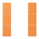 Jung LC503TSA225 Tastensatz 3-fach F50 LC32081...