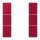 Jung LC503TSA229 Tastensatz 3-fach F50 LC32100 (Thermoplast lackiert) Rouge Carmin Les Couleurs® Le Corbusier