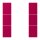 Jung LC503TSA230 Tastensatz 3-fach F50 LC32101 (Thermoplast lackiert) Rouge Rubia Les Couleurs® Le Corbusier