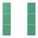 Jung LC503TSA250 Tastensatz 3-fach F50 LC4320G...