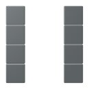 Jung LC504TSA202 Tastensatz 4-fach F50 LC32010...