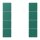 Jung LC504TSA216 Tastensatz 4-fach F50 LC32040 (Thermoplast lackiert) Vert Anglais Les Couleurs® Le Corbusier