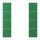 Jung LC504TSA219 Tastensatz 4-fach F50 LC32050 (Thermoplast lackiert) Vert Foncé Les Couleurs® Le Corbusier